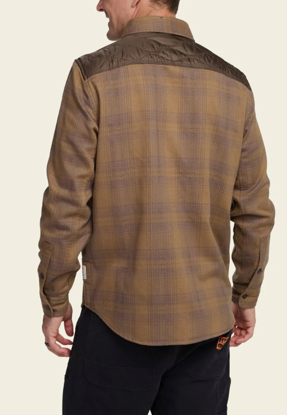 Mens Quintana Quilted Flannel