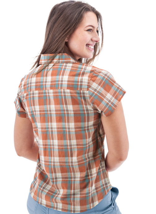 Womens Aubrey Organic Camp Shirt