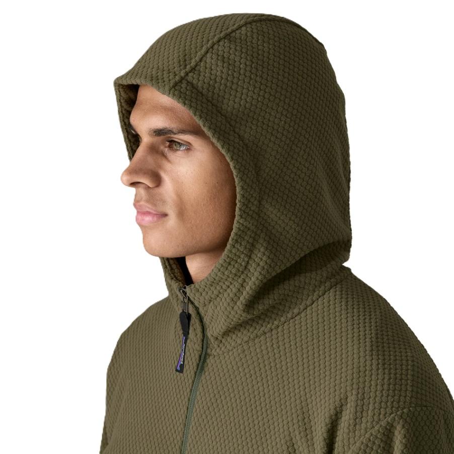 Men's Textured Fleece Hoody