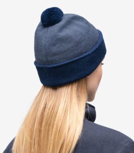 Merino Ull Pom Beanie