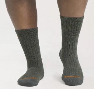 Mens Solid Midweight Micro Crew