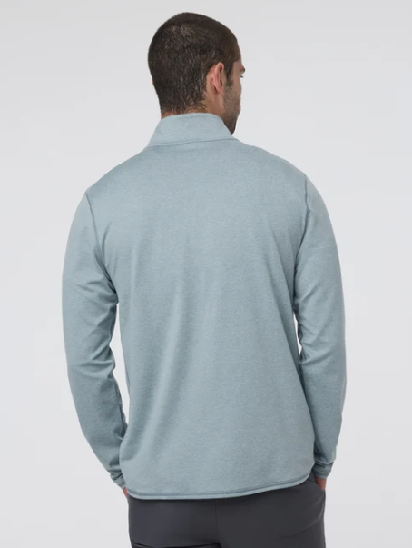 Mens Ponto 1/2 Zip Mock Neck