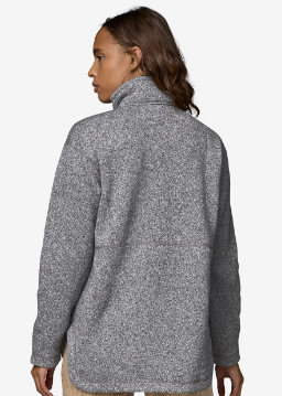 Womens Better Sweater Oversized Fleece Pullover