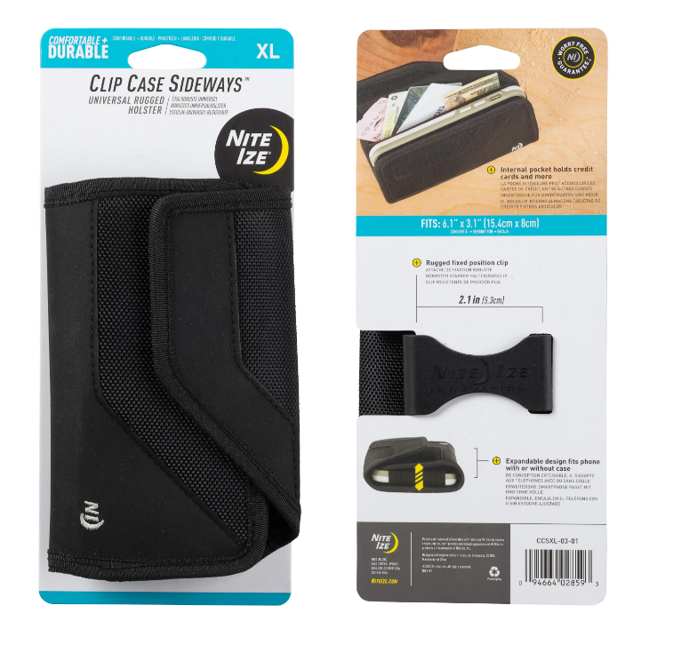 Clip Case Sideways Universal Phone HolsterXL